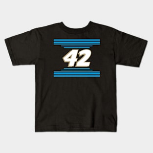 John Hunter Nemechek #42 2024 NASCAR Design Kids T-Shirt